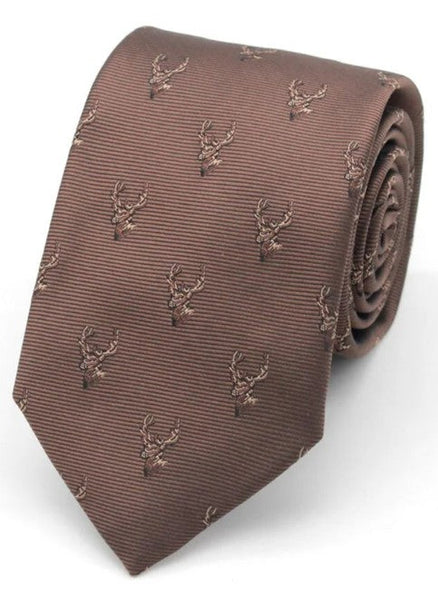 Country Ties - Stag and Pheasant Lloyd Attree and Smith