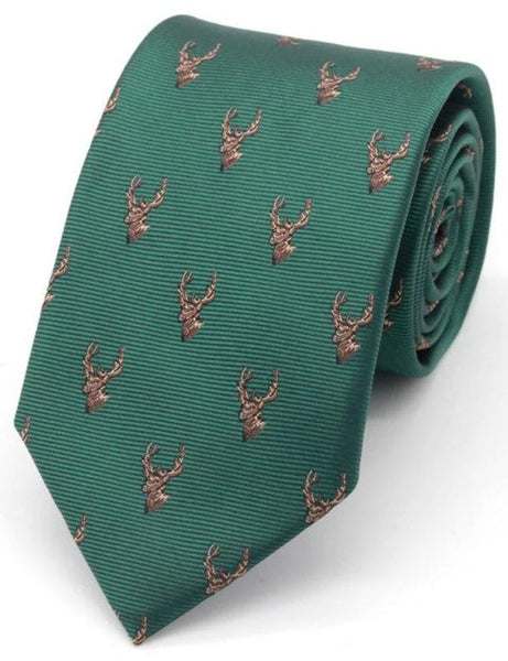 Country Ties - Stag and Pheasant Lloyd Attree and Smith