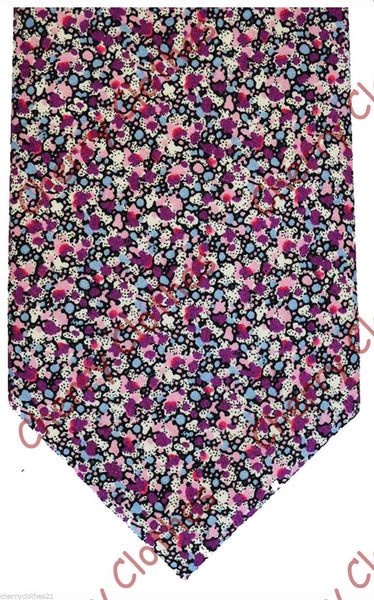 Liberty Art Print Cotton Ties -100% Cotton -  Loads Of Colours & Patterns