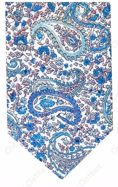 Liberty Art Print Cotton Ties -100% Cotton -  Loads Of Colours & Patterns