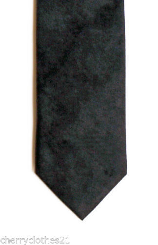 Mens Faux Suede Tie - The Exact Match For Our Faux Suede Waistcoat Vest!!